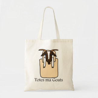 Bolsa Tote Cabras das mães dos bolsas (com texto)