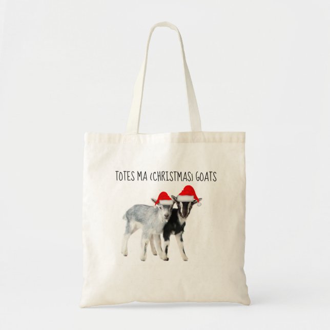 Bolsa Tote Cabras das mães dos bolsas (Natal) (Frente)