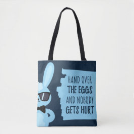 Bolsa Tote Caça aos Ovos Cute Funny