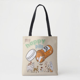 Bolsa Tote CAÇAS ENGRAÇADAS  PERSONALIZAR Minhas Comprimida