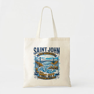 Bolsa Tote Cachoeiras São João New Brunswick Cidade Portuária