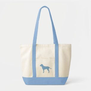 Bolsa Tote Cachorro Azul