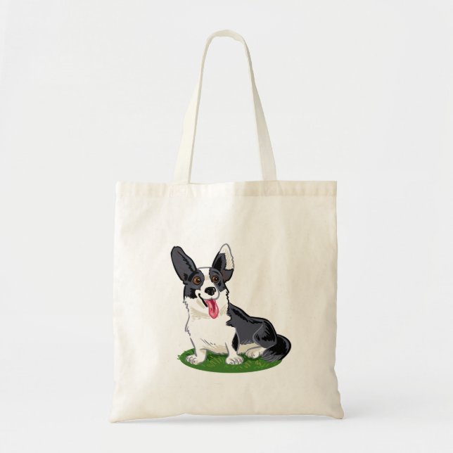 Bolsa Tote Cachorro bonito (Frente)