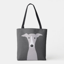 Bolsa Tote Cachorro-branco, cachorro-grego italiano ou cãozin
