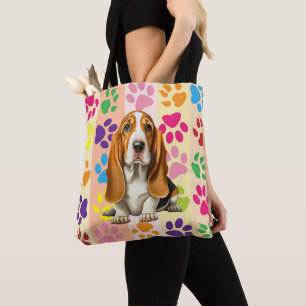 Bolsa Tote Cachorro, Cachorro Basset