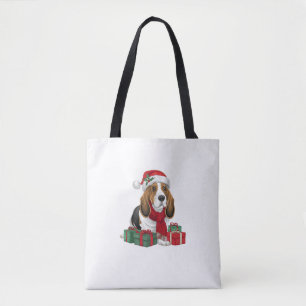 Bolsa Tote Cachorro Cachorro Cachorro Cachorro Cachorro Noel