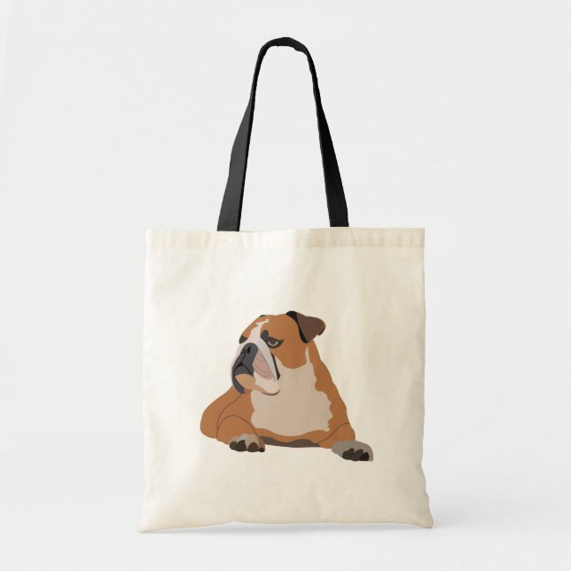 Bolsa Tote Cachorro-Cachorro Inglês (Frente)