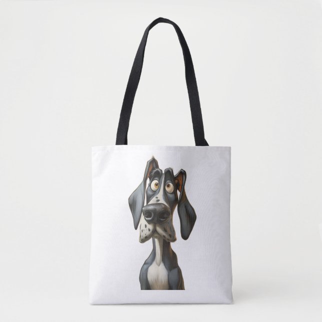 Bolsa Tote Cachorro caprichoso (Frente)