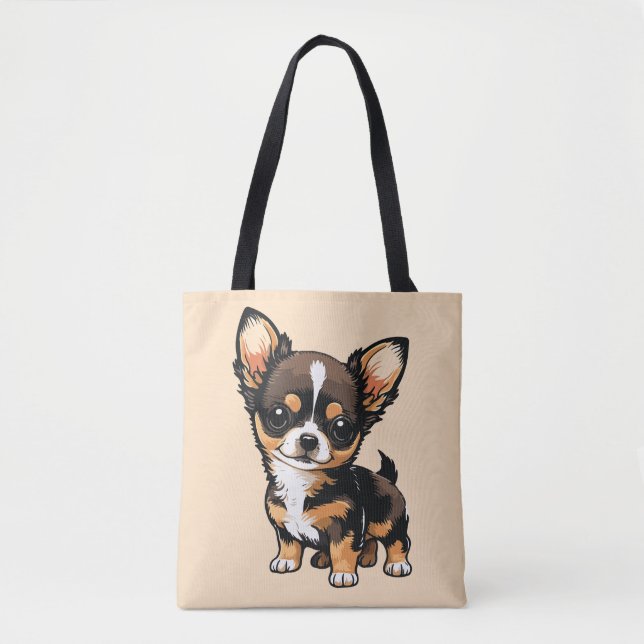 Bolsa Tote Cachorro Chihuahua  (Frente)