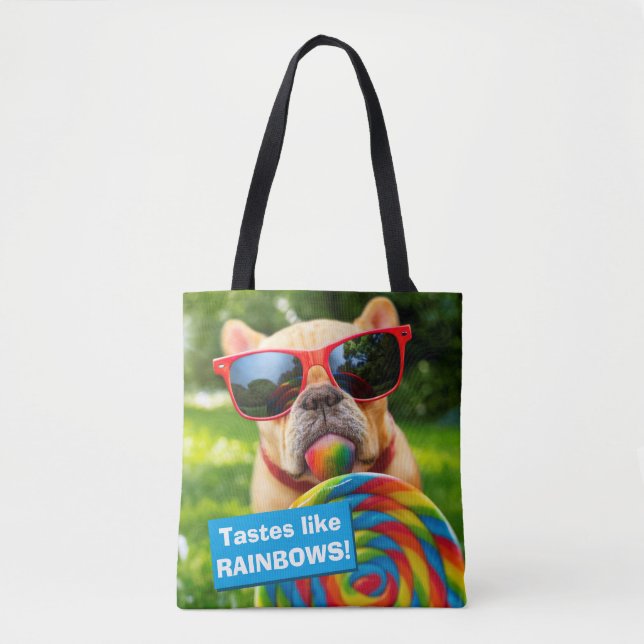 Bolsa Tote Cachorro Com Lollipop Grande (Frente)