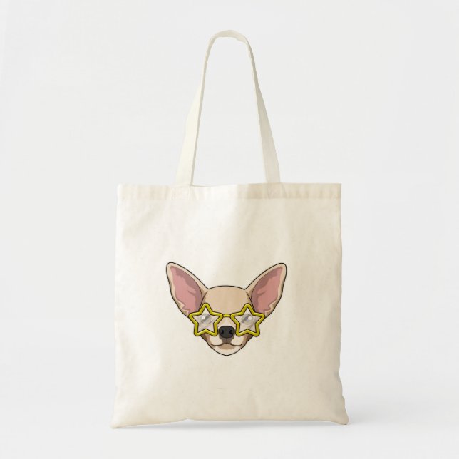 Bolsa Tote Cachorro com óculos de sol (Frente)