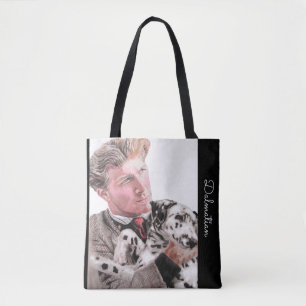 Bolsa Tote Cachorro Dalmaciano Cachorro Cachorro Cachorro Cac