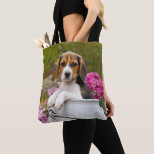 Bolsa Tote Cachorro de Beagle Cachorro Cachorro Cachorro no L