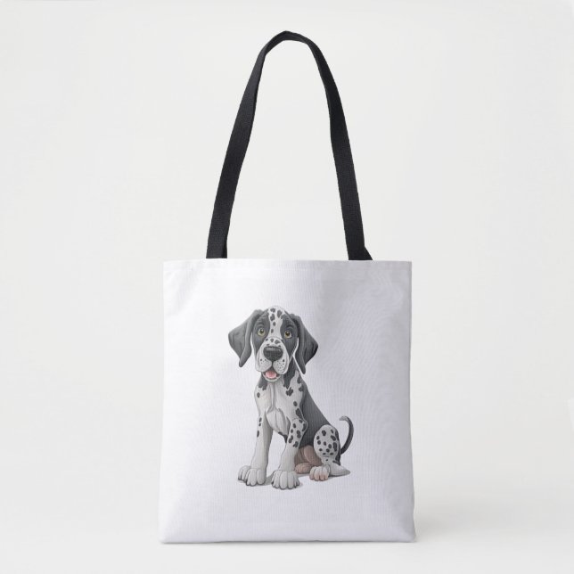Bolsa Tote Cachorro de Cachorro Dalmaciano Premium (Frente)