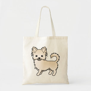 Bolsa Tote Cachorro de Cartoon Casaco Chihuahua Cute