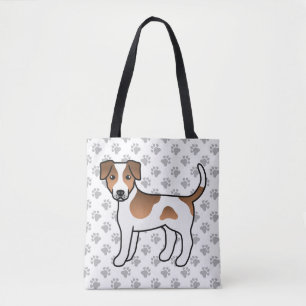 Bolsa Tote Cachorro de Cartoon Castanho Dinamarquês-Sueco