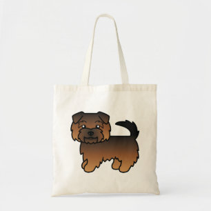 Bolsa Tote Cachorro De Desenho Animado Fofo Norfolk Terrier G