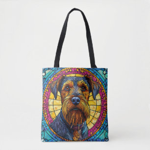 Bolsa Tote Cachorro de desenho animado fofo Presente para ama