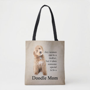 Bolsa Tote Cachorro de Doodle Mãe