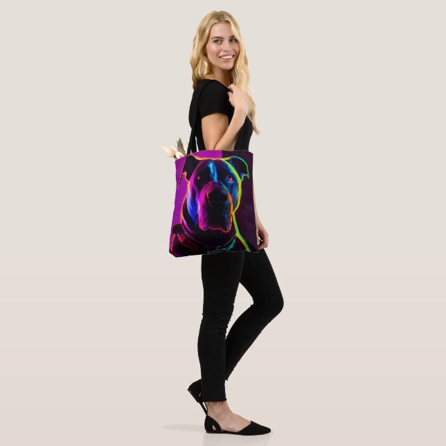 Bolsa Tote cachorro de neon (No(a) Modelo)