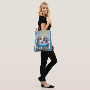 Bolsa Tote Cachorro de Poodle