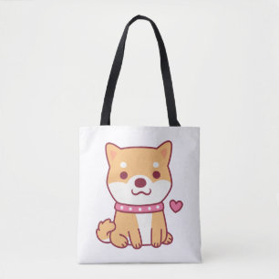 Bolsa Tote Cachorro de Shiba Inu
