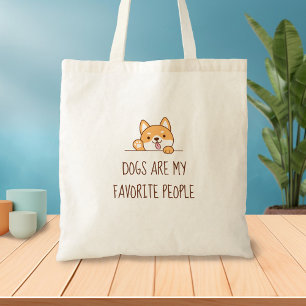 Bolsa Tote Cachorro de Shiba Inu Corgi Cuja Cachorra Pesa aci