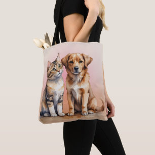 Bolsa Tote Cachorro e Cachorro Cachorro