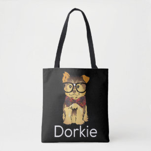 Bolsa Tote Cachorro Engraçado Dorkie Dorky Yorkie