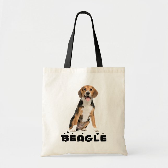 Bolsa Tote Cachorro Engraçado Mamãe Dotada Ganha Bagle Tote B (Frente)
