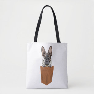 Bolsa Tote Cachorro Engraçado Pocket Puppy para Cachorros Alo
