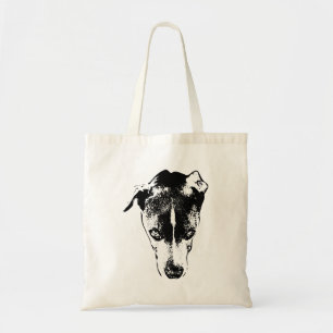 Bolsa Tote Cachorro Expresso Face Arte Minimalista Bag