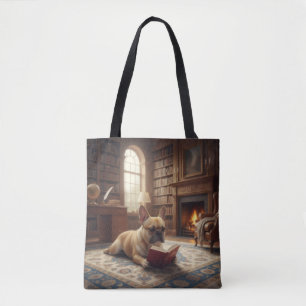 Bolsa Tote Cachorro francês fofo