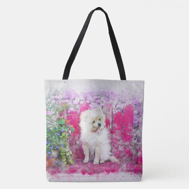 Bolsa Tote Cachorro Gelado (Frente)