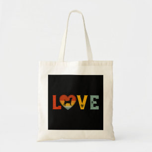 Bolsa Tote Cachorro Jack Russell Terrier Tema Amor Retro Vale