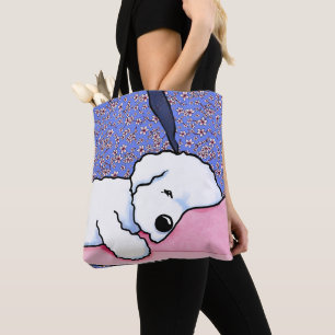 Bolsa Tote Cachorro KiniArt Cachorado Bichon