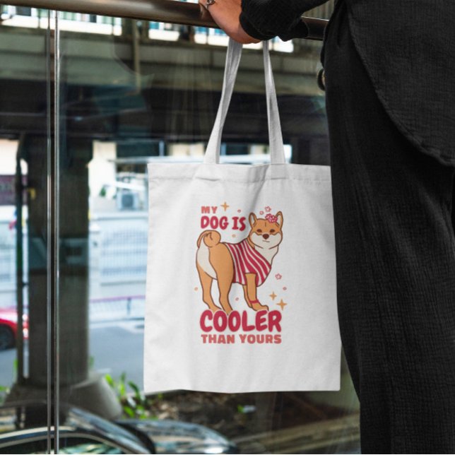 Bolsa Tote Cachorro legal (Criador carregado)