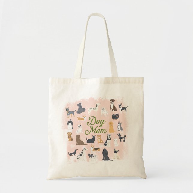 Bolsa Tote Cachorro Mãe Tote Bag (Frente)