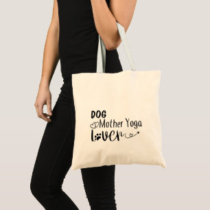 Bolsa Tote Cachorro Mãe Yoga Engraçada