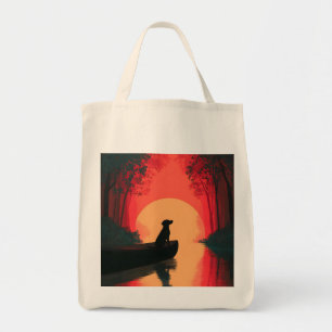 Bolsa Tote Cachorro Negro Labrador Mínimo