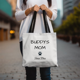 Bolsa Tote Cachorro personalizado mãe com pata