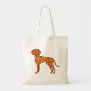 Bolsa Tote Cachorro Pointer Vizsla Húngaro Fofo Canino Cartoo