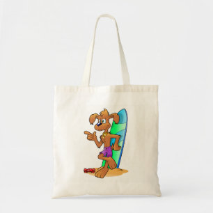 Bolsa Tote Cachorro Surfista