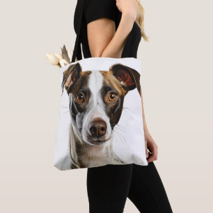 BOLSA TOTE CACHORRO-VERMELHO BRANCO E BELO