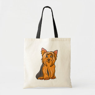 Bolsa Tote Cachorro Yorkie Cartoon Terriers de Yorkshire