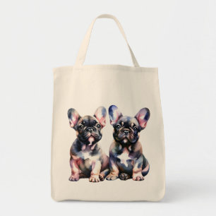 Bolsa Tote Cachorros bonitos de Bulldog Francês