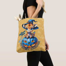 Bolsa Tote Cachorros de sendas | Girafa | Autismo halloween