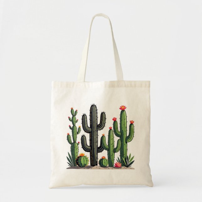 Bolsa Tote Cacti (Frente)