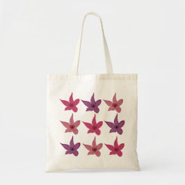 Bolsa Tote Cacto Flor de Stapelia Estrela-do-Mar