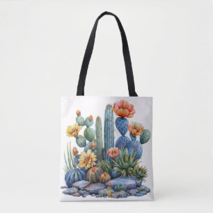 Bolsa Tote Cactos e suculentos sangrentos